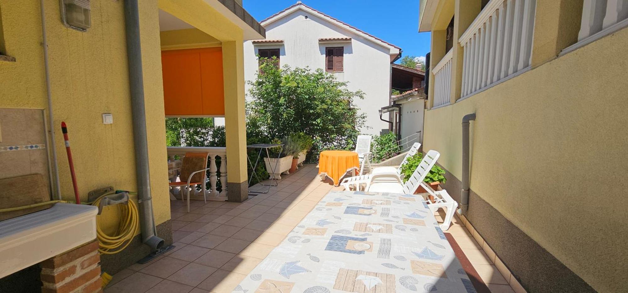 Apartment Marino Krk Town Esterno foto