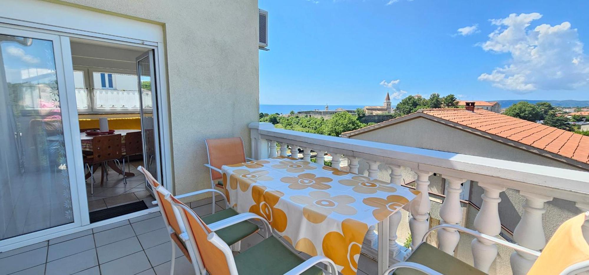 Apartment Marino Krk Town Esterno foto